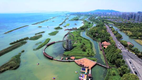 苏州旅游景区合集视频素材模板下载