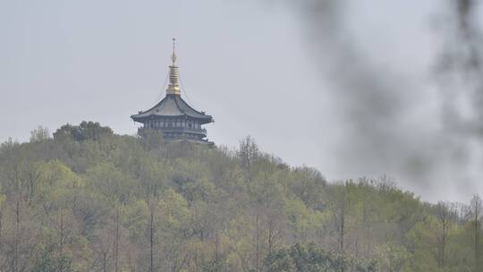 杭州西湖雷峰塔