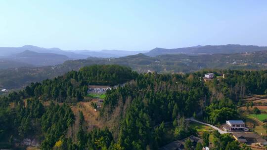 山村大山航拍