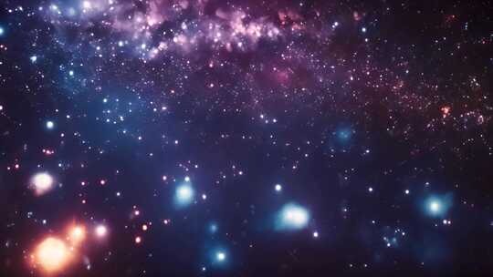 光效和星空粒子