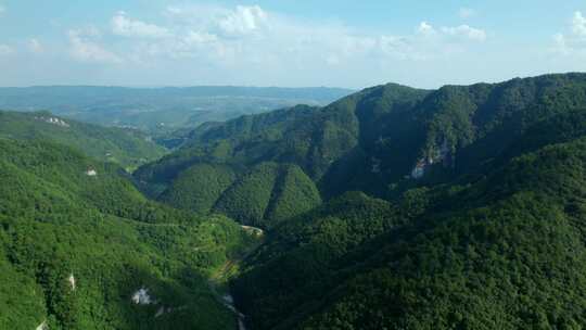 森林山林峡谷地形山脉山区