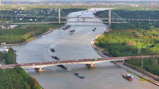 上海黄浦江 横潦泾港   横潦泾大桥