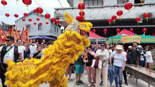 中国广东省佛山市顺德区杏坛龙潭龙母诞