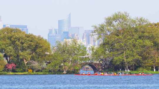 杭州西湖春天风景