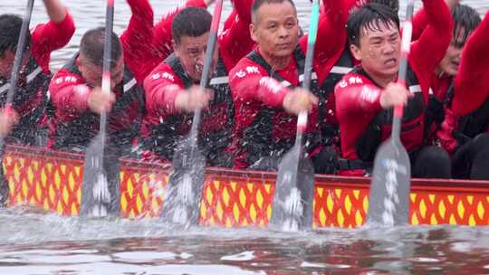 中国端午节龙舟赛