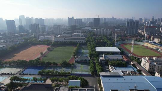 安徽合肥城市宣传片地标建筑航拍