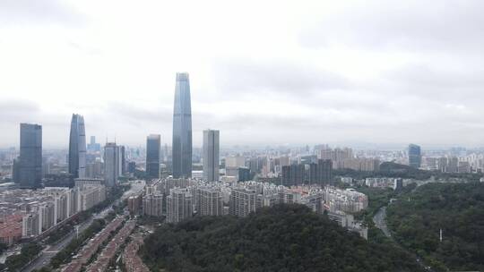 雨后的城市