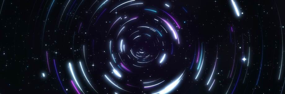 漩涡粒子穿梭空间宇宙隧道科技