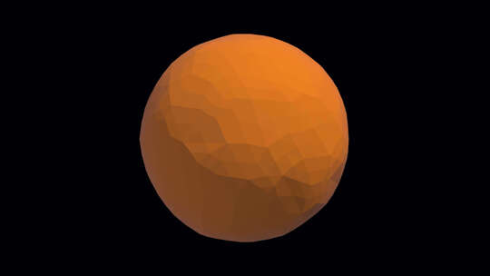 3D太阳卡通九大行星星球旋转动画