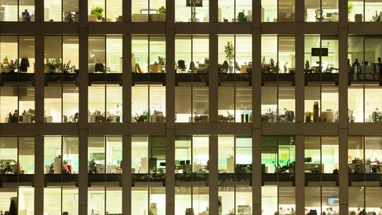 繁忙的写字楼