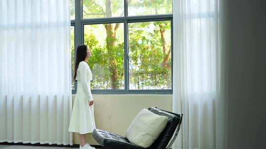 女生小清新触摸阳光03