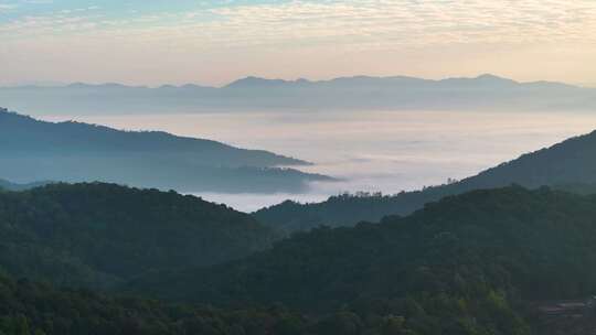 景迈山云海日出