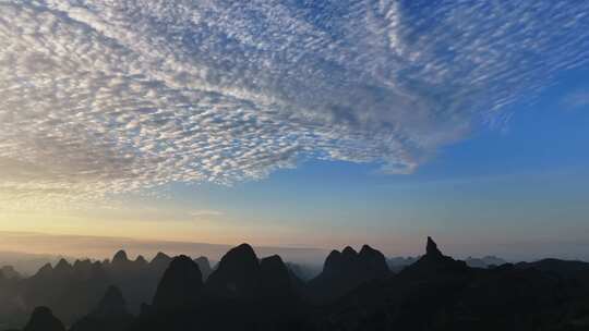 桂林山水漓江晨曦