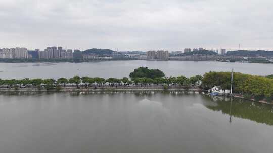 【4K】黄石磁湖实拍平静悠然单镜头