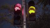 城市交通红绿灯高清在线视频素材下载