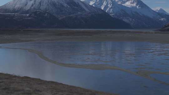 西藏然乌湖山水风光