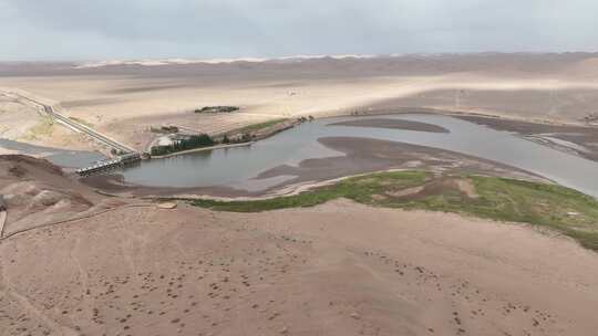 4k航拍正义峡 大墩门 明长城峰遂 黑河