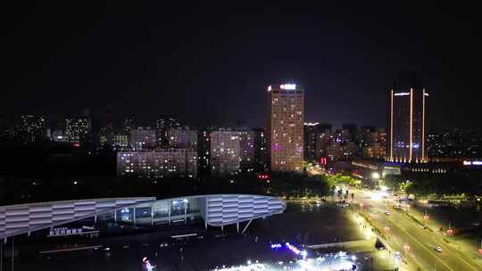 安徽蚌埠淮河文化广场夜景
