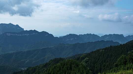 张家界天门山延时