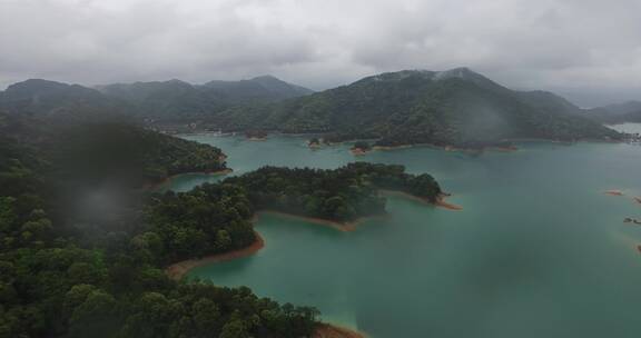 森林公园风景航拍