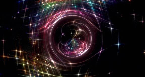 星云黑洞流光特效漩涡宇宙粒子分裂星空玄幻