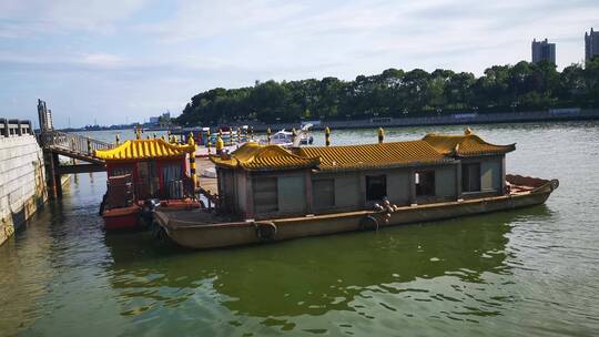 旅游景区常德柳叶湖游船码头