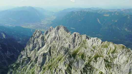 航拍大山高山山峦山峰