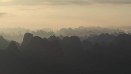 广西桂林山水水墨画 桂林山水甲天下