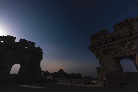 金山岭长城星空延时