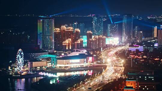 西海岸新区夜景