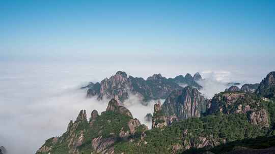 黄山云海延时