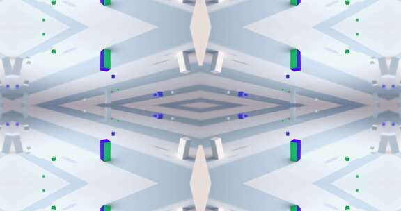 A0131 4K酷炫抽象蓝色调图案背景