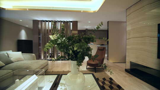 室内设计现代客厅设计，简约时尚风格