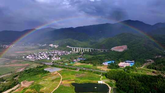 福建乡村绿色稻田航拍选编 乡村振兴