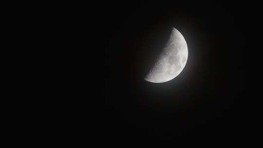 月亮上弦月