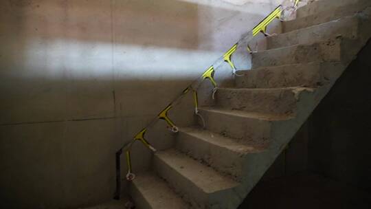 装修施工场地细节楼梯