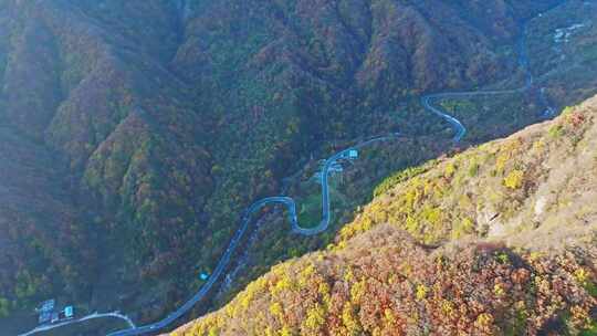 秦岭秋景