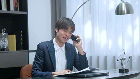 电话销售办公日常