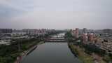 河南漯河沙河大桥桥梁交通航拍高清在线视频素材下载