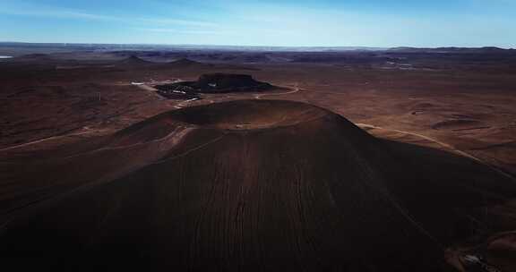 乌兰察布草原火山群航拍