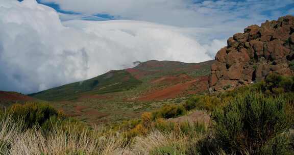 泰德，火山，特内里费岛，云