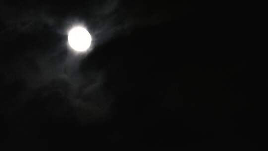 月亮圆月延时