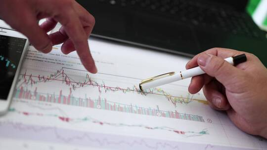分析和交流股票数据走势图