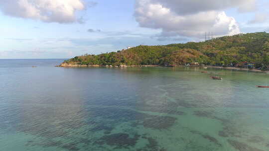 蓝天海景