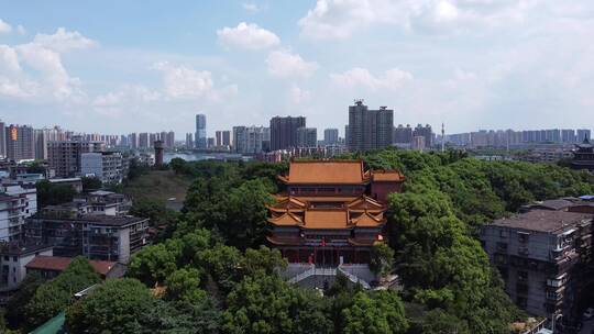 湖南省衡阳市雁峰寺寺庙航拍4k合集