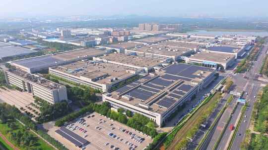 武汉格力电器工厂视频素材模板下载