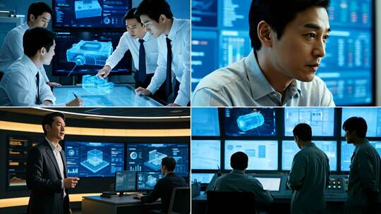 数据分析师数字化管理智能办公数据中心