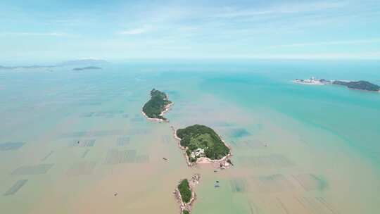 福建霞浦海边风景航拍