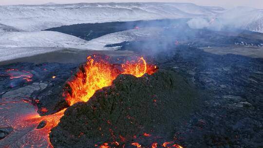 秀美火山