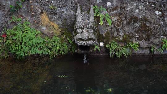 杭州飞来峰韬光寺建筑风景